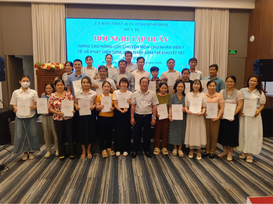 Lớp tập huấn nâng cao năng lực phát hiện sớm và can thiệp sớm
